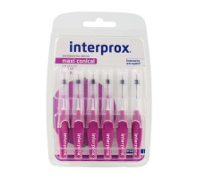 INTERPROX Щітка міжзубна 4G (пурпурна) 2.3 мм MAXIICONICAL 6 шт