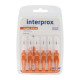 INTERPROX Щітка міжзубна 4G (помаранчева) 0,9 SUPER MICRO 0,5*2 мм 6шт