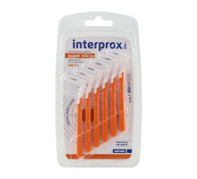 INTERPROX PLUS Щітка міжзубна 2G (помаранчева) 0.9 мм SUPER MICRO 6 шт