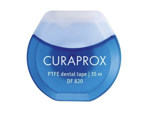 Curaprox Нитка міжзубна тефлонова з хлоргексидином, 35м