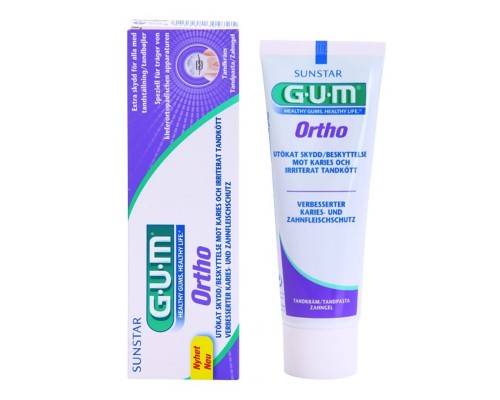 Зубная паста G.U.M. ORTHO, 75мл