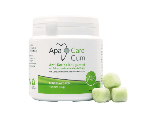 ApaCare AntiCariees Gum Гумка 45 шт (туба) ApaCare AntiCariees Gum Гумка 45 шт (туба)