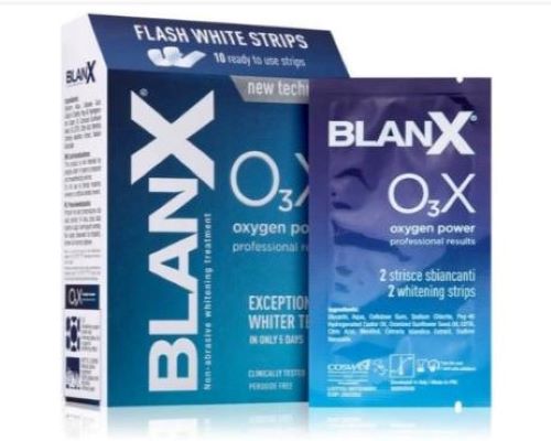 BLANX Отбеливающие полоски O₃X, 10 полосок