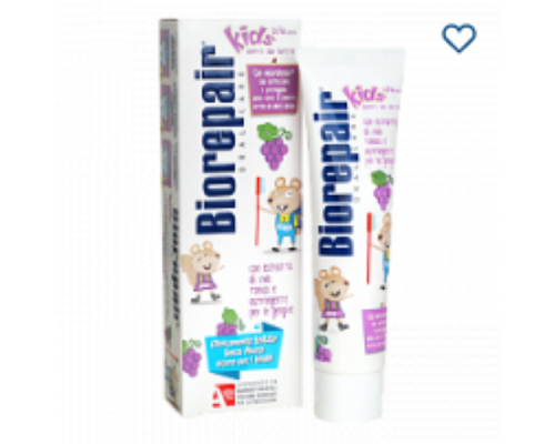 Biorepair Kids Grape зубная паста для детей от 0 до 6 лет 50мл