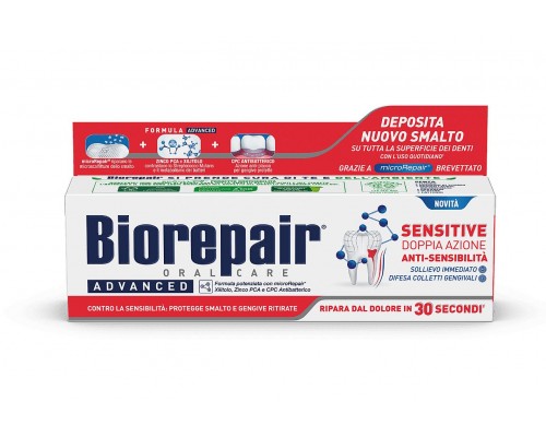 BioRepair Fast sensitive Repair Advanced Зубна паста, 75 мл