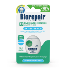 Biorepair Dental Floss Waxed Зубна нитка вощена, 50 м