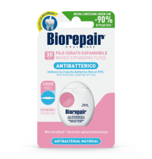 Biorepair Dental Floss Waxed Expanding Зубна нитка, що розширюється, 30 м