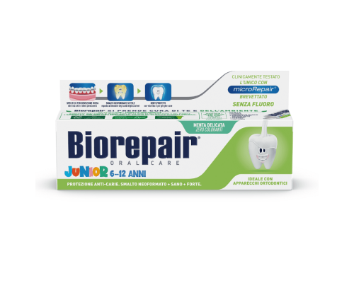 Biorepair Junior зубна паста для дітей 6-12 років, 75мл