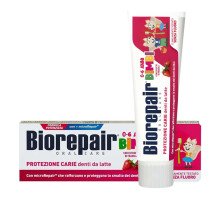 Biorepair Kids зубна паста з екстрактом полуниці для дітей 0-6 років, 50мл