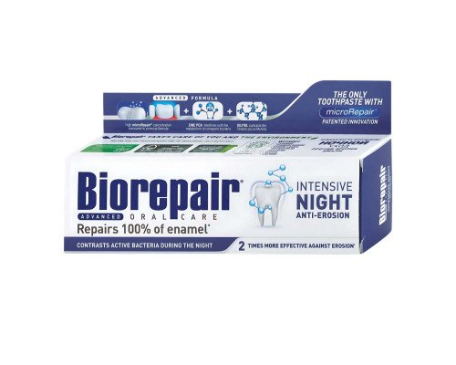 Biorepair Зубна паста "Інтенсивне нічне відновлення" 75 мл