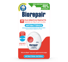 Biorepair Dental Floss Unwaxed ultra-flat Зубна нитка ультраплоска, 30 м