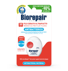 Biorepair Dental Floss Unwaxed ultra-flat Зубна нитка ультраплоска, 30 м