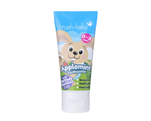 Brush-Baby AppleMint Зубна паста з яблучно-м'ятним смаком для дітей від 0 до 3 років 50 мл