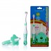 Brush-Baby for babies set: перша зубна щітка + прорізувач (0-18 міс)