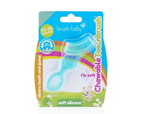 Brush-Baby Chewable Toothbrush щітка-гризунець для дітей 0-3 років
