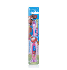 Brush-Baby FlossBrush Pink зубна щітка для дітей від 6 років
