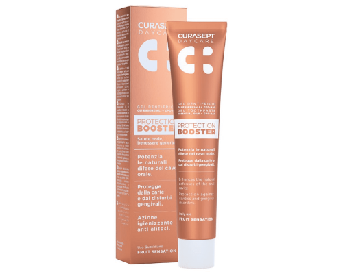 Curasept DAYCARE PROTECTION BOOSTER Fruit Sensation зубна паста 75 мл