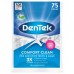 DenTek Комфортное очищение Флосс-зубочистки, 75 шт