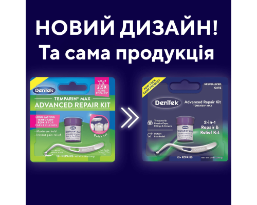 DenTek Temparin Max Відновлення пломб, коронок або вкладок, що випали