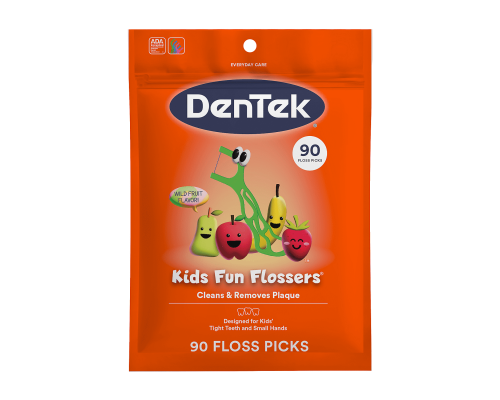 DenTek Дитячі флоси Дикий фрукт з тримачами 90 шт