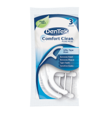DenTek Комфортне очищення флос-зубочистки, 3 шт