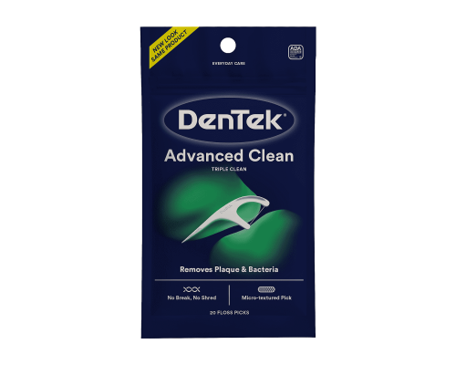 DenTek Потрійне очищення флос-зубочистки 20 шт