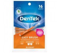 DenTek Brush Interdental для стандартних міжзубних проміжків, 16шт