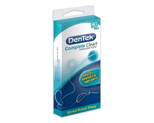 DenTek Повне очищення Флос з направником (суперфлос), 90 шт
