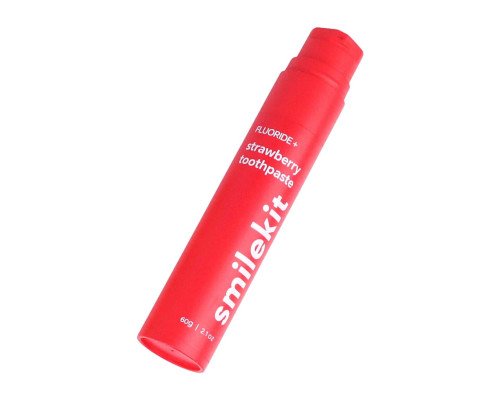 SmileKit Fluoride+ Зубна паста з фторидом та смаком полуниці, 60 г