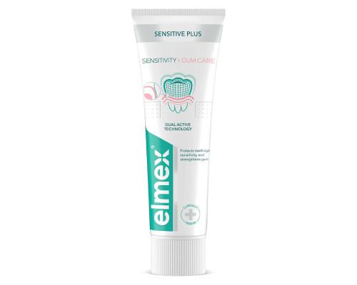 Elmex Sensitive Plus Sensitivity + Gum Care Зубна паста, 75 мл Elmex Sensitive Plus Sensitivity + Gum Care Зубна паста, 75 мл