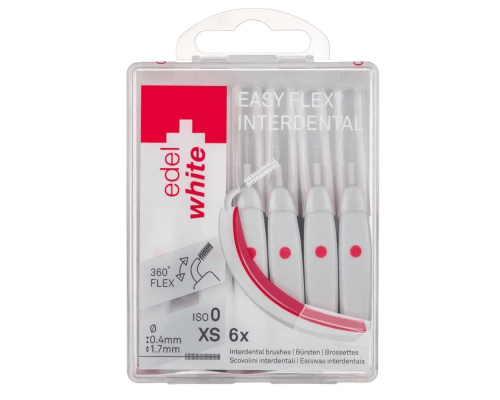 Edel White Easy Flex для міжзубних проміжків XS (0.42-1.7 mm) 6шт