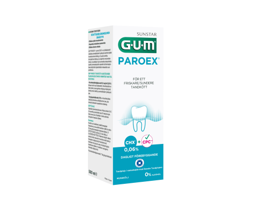 GUM PAROEX 0.06% CHX ополіскувач для рота 500 мл