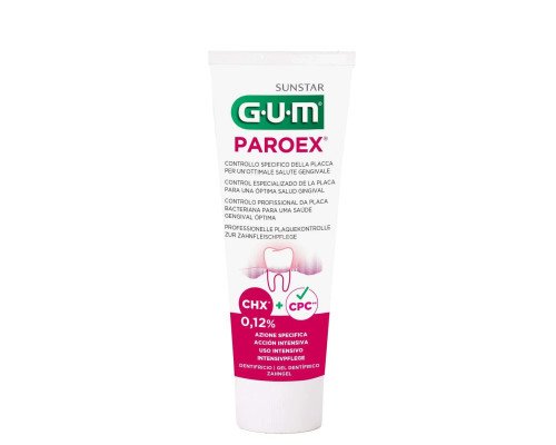GUM PAROEX 0.12% CHX Зубна паста інтенсивної дії 75 мл