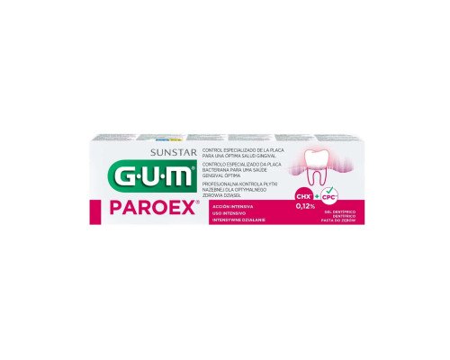 GUM PAROEX 0.12% CHX Зубна паста інтенсивної дії 75 мл