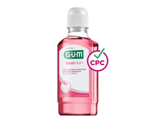 GUM SensiVital+ ополіскувач для рота 300 мл