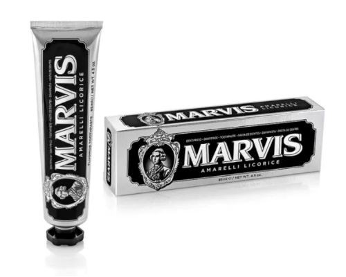 Marvis amarelli licorice mint Зубная паста Желтая сладкая мята, 85мл