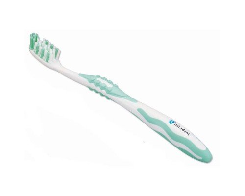 Miradent Carebrush white/green зубна щітка відбілююча середня (зелена)