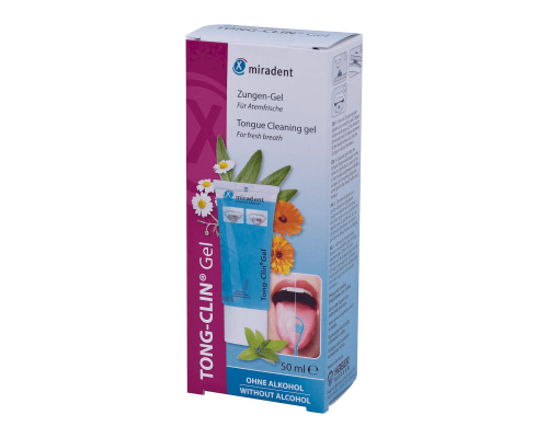 Miradent Tong-Clin Gel - гель для очищення язика, 50 мл