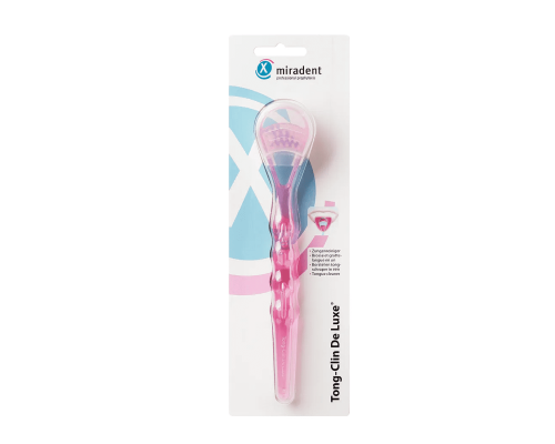 Miradent Tongue Cleaner De Luxe Очисник язика рожевий
