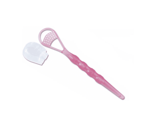 Miradent Tongue Cleaner De Luxe Очисник язика рожевий