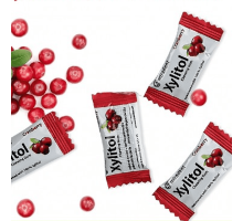 Miradent Xylitol Cranberry Жувальна гумка з ксилітолом 1 шт (2 подушечки)
