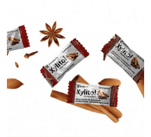Miradent Xylitol Cinnamon Жувальна гумка з ксилітолом 1 шт (2 подушечки)
