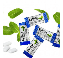 Miradent Xylitol Peppermint Жувальна гумка з ксилітолом 1 шт (2 подушечки)