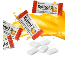 Miradent Xylitol Fresh Fruits Жувальна гумка з ксилітолом 1 шт (2 подушечки)