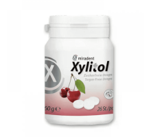 Xylitol Drops Cherry Льодяники з ксилітолом вишня, 26 шт (туба)