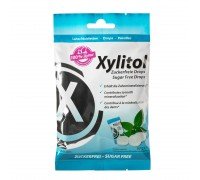Xylitol Drops Mint Льодяники з ксилітолом м'ята, 26 шт