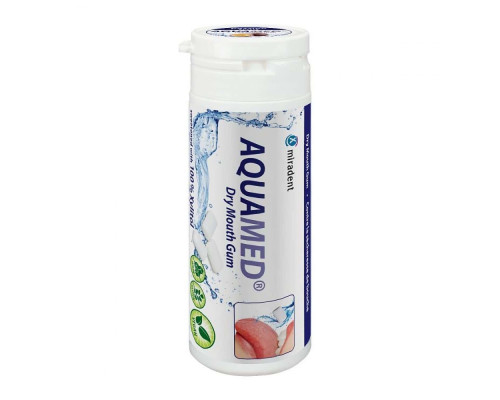 Miradent Aquamed Xylitol жувальна гумка маракуйя 30г Miradent Aquamed Xylitol жувальна гумка маракуйя 30г