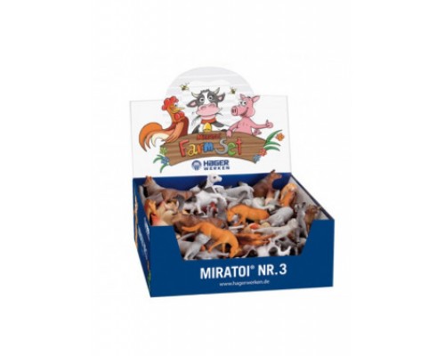 miradent® Miratoi іграшки свійські тварини, 100шт