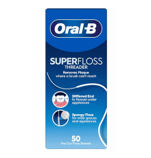 Oral-B Super floss зі смаком м'яти 50шт