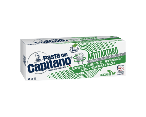 Pasta del Capitano Antitartar Зубна паста проти зубного каменю 75 мл